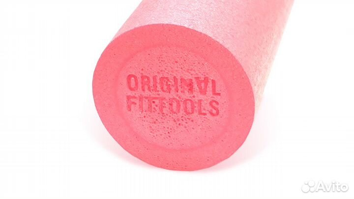 Цилиндр для йоги 90 см EPE розовый