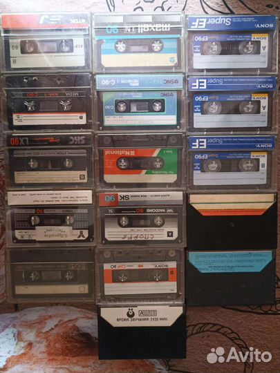 Аудиокассеты с записью