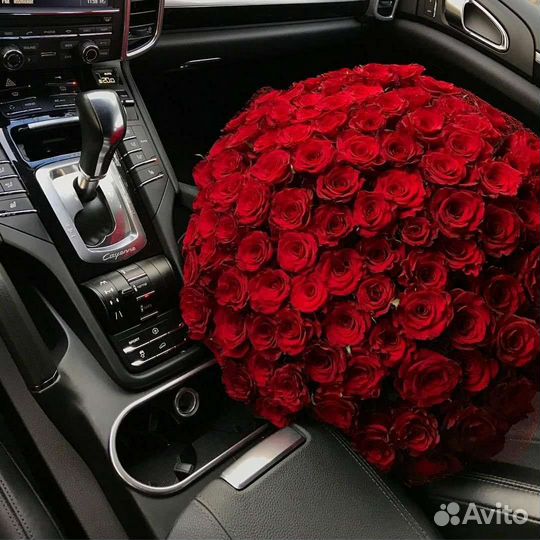 Роза 55, 101 букеты-гиганты