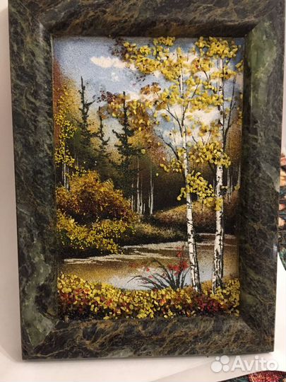 Картины из камня