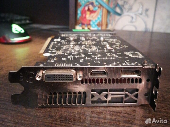 Видеокарта AMD xfx rx 550 4 gb
