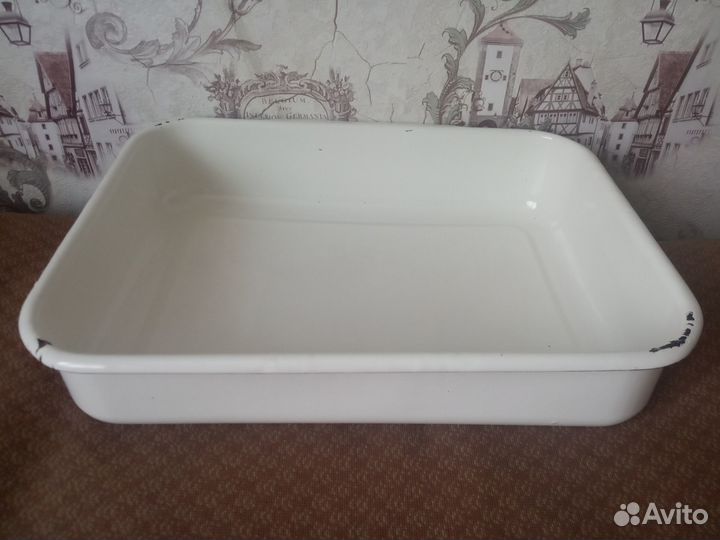 Посуда эмалированная, сковородки