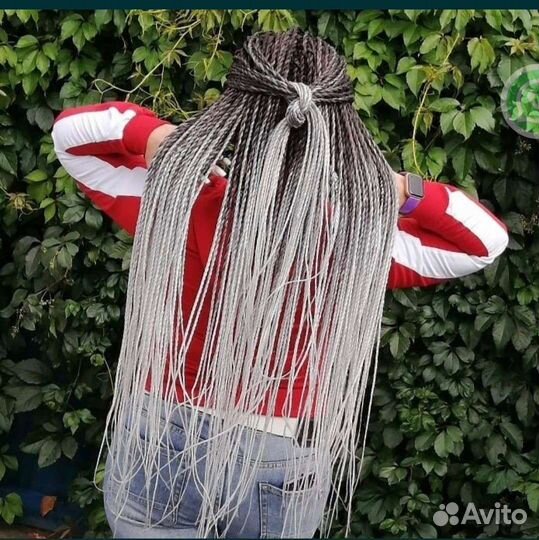 Плетение кос, афрокос