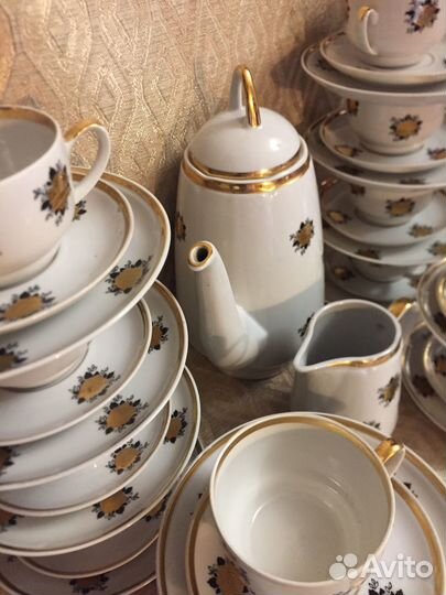 Кофейный сервиз СССР Рига