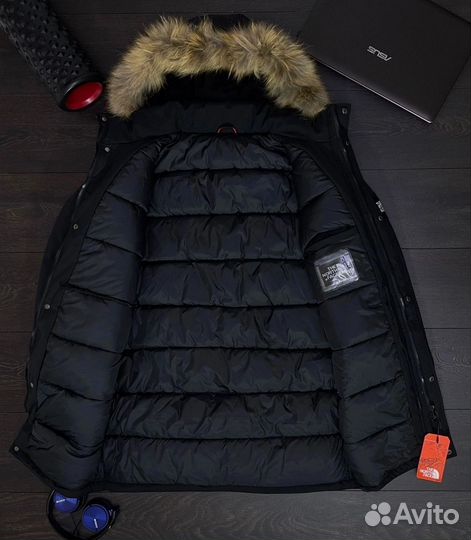 Мужская зимняя куртка парка the north face