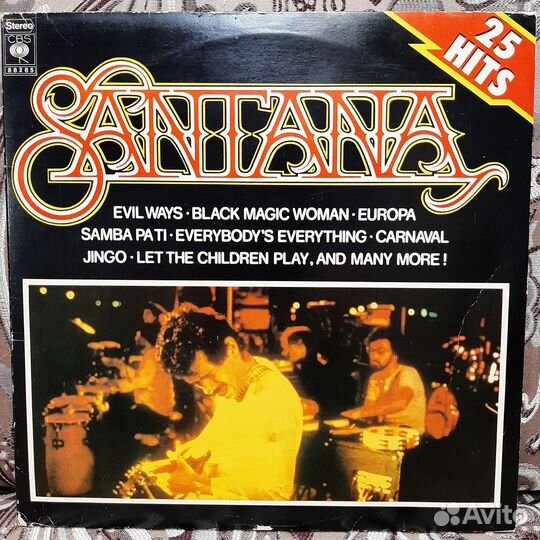 25 Santana Greats Hits (1978)