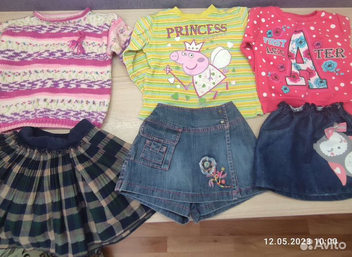 Вещи 50 шт. пакетом 74-80-86 р