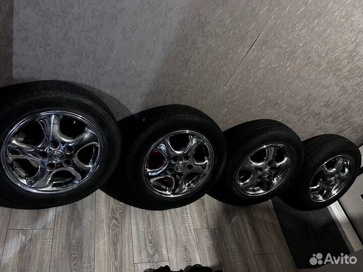 Литые диски toyota r15 5x114.3 15x6jj 45