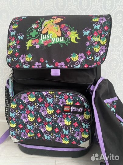 Школьный рюкзак lego для девочки