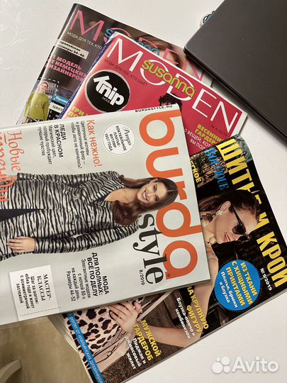 Журналы по шитью разные