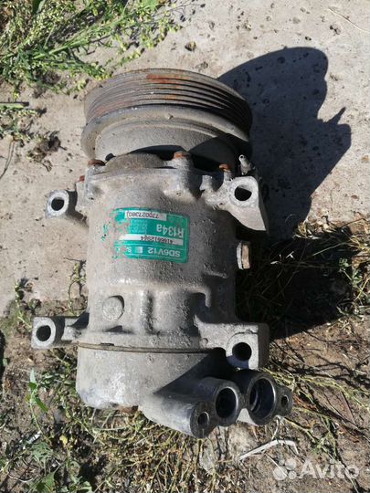 Компрессор кондиционера Рено Клио 2