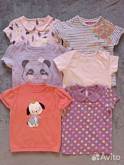 Вещи пакетом для девочки 98 104