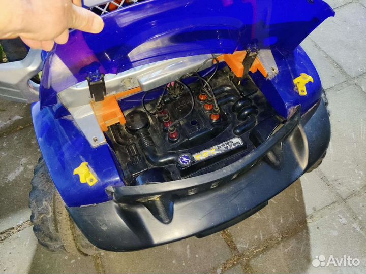 Детский электромобиль джип бу