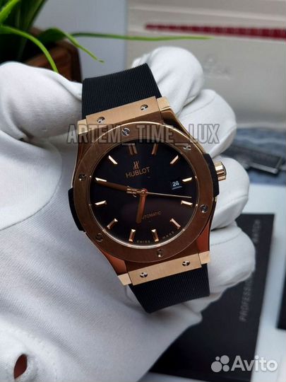 Мужские часы Hublot Classic Fusion Gold