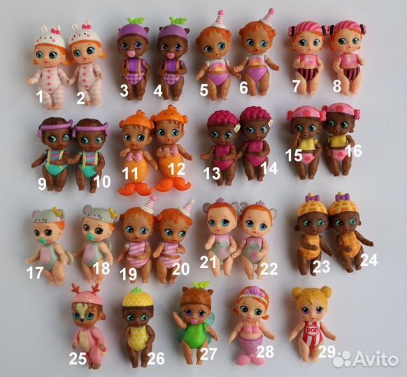 Мини пупсики Baby Born Surprise Mini Babies