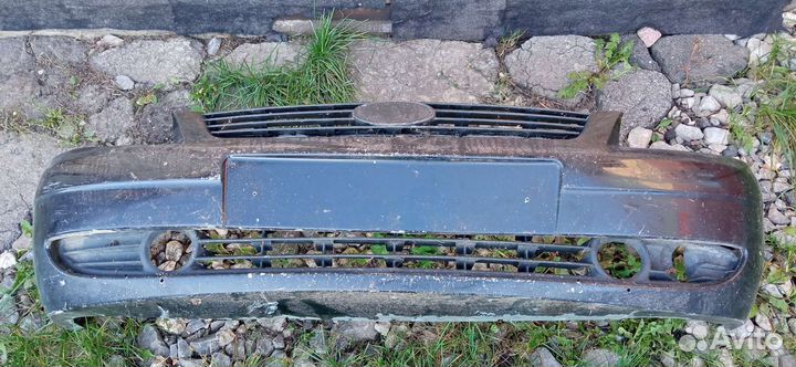 Бампер передний приора