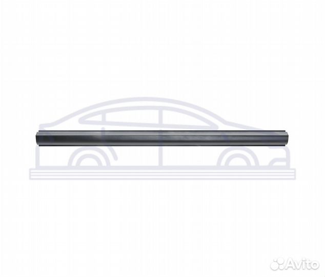 Ремонтный порог для Nissan Almera N15 зк