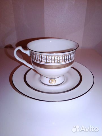 Чайная пара императорский костяной фарфор лфз 240 купить в Санкт ...
