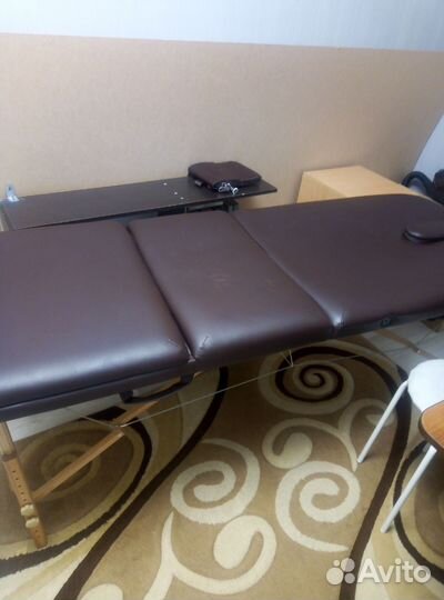 Массажный стол складной с регулировкой высоты