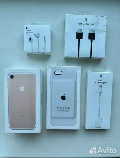 Коробки от техники Apple