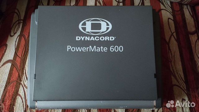 Dynacord powermate 600 схема