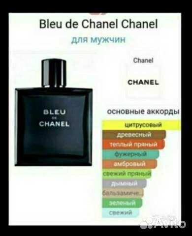 Парфюм Bleu de Chanel, оригинал, 100 мл