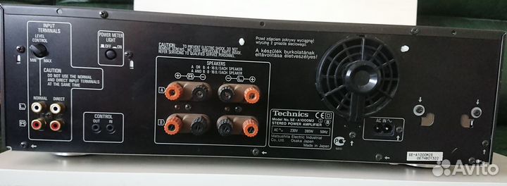 Усилитель мощности Technics SE-A1000M2