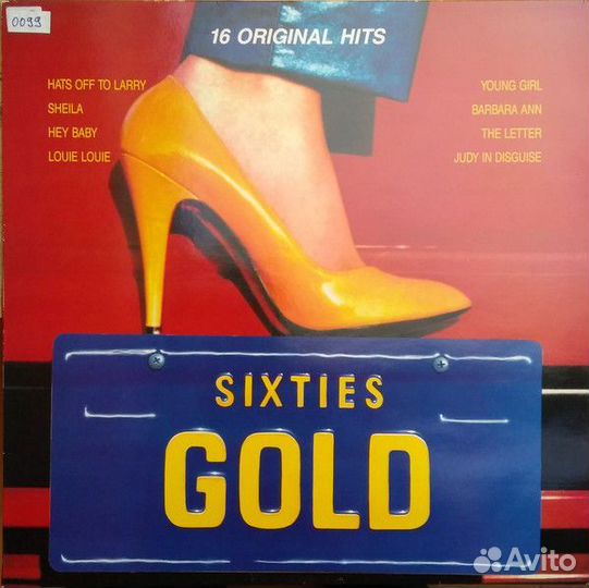 LP сборник Sixties Gold (16 Original Hits) UK 1989
