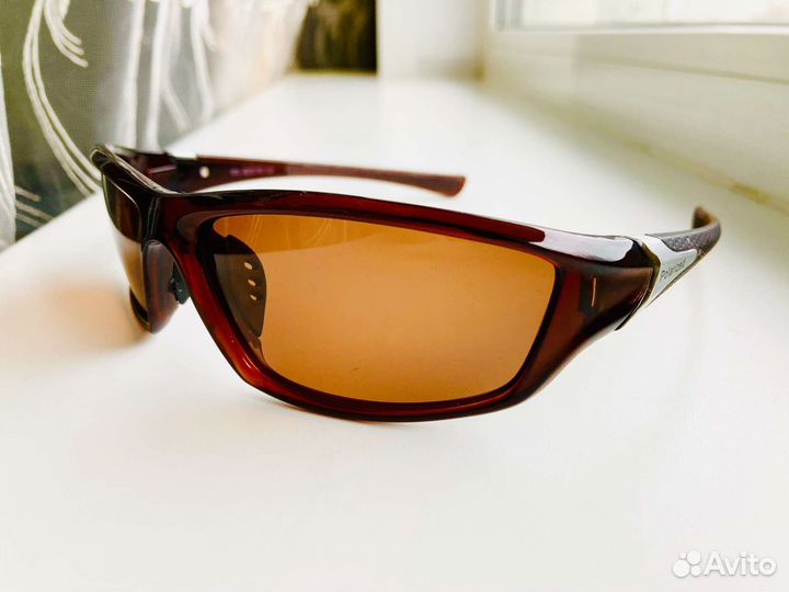 Очки коричневые поляризационные спортивные