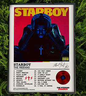 Постер The Weeknd - Starboy