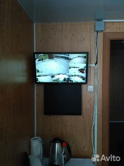 Установка видеонаблюдения