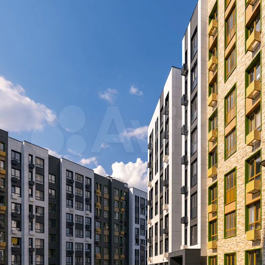 2-к. квартира, 54,6 м², 6/8 эт.