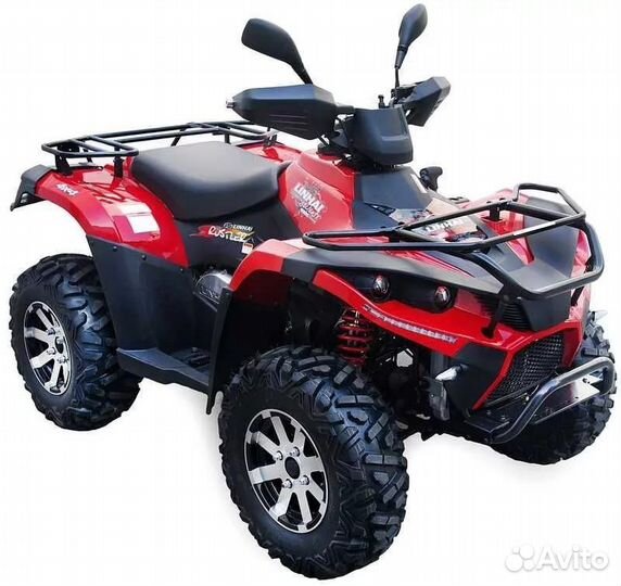 Квадроцикл linhai-yamaha D300 красный