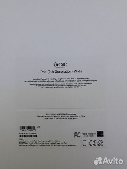 iPad 10.2 64 gb Space Gray