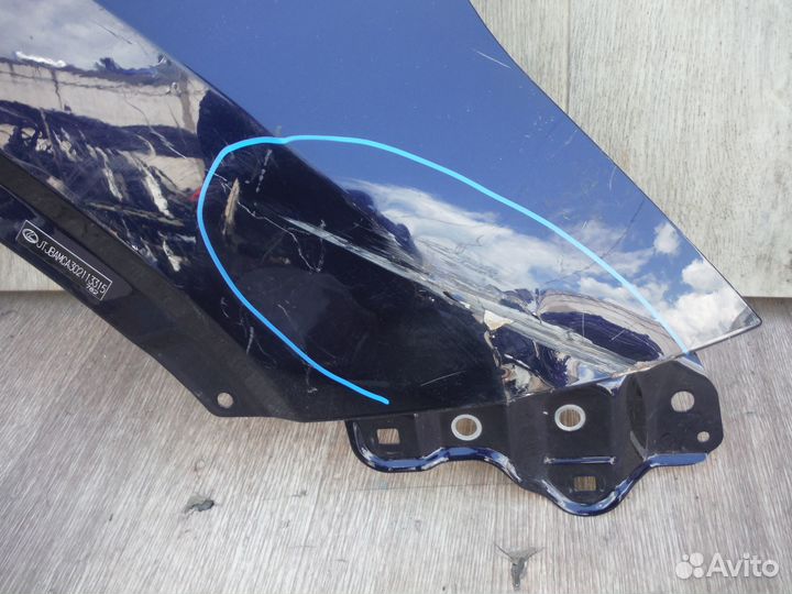 Крыло переднее правое №42 Lexus RX 4 2019