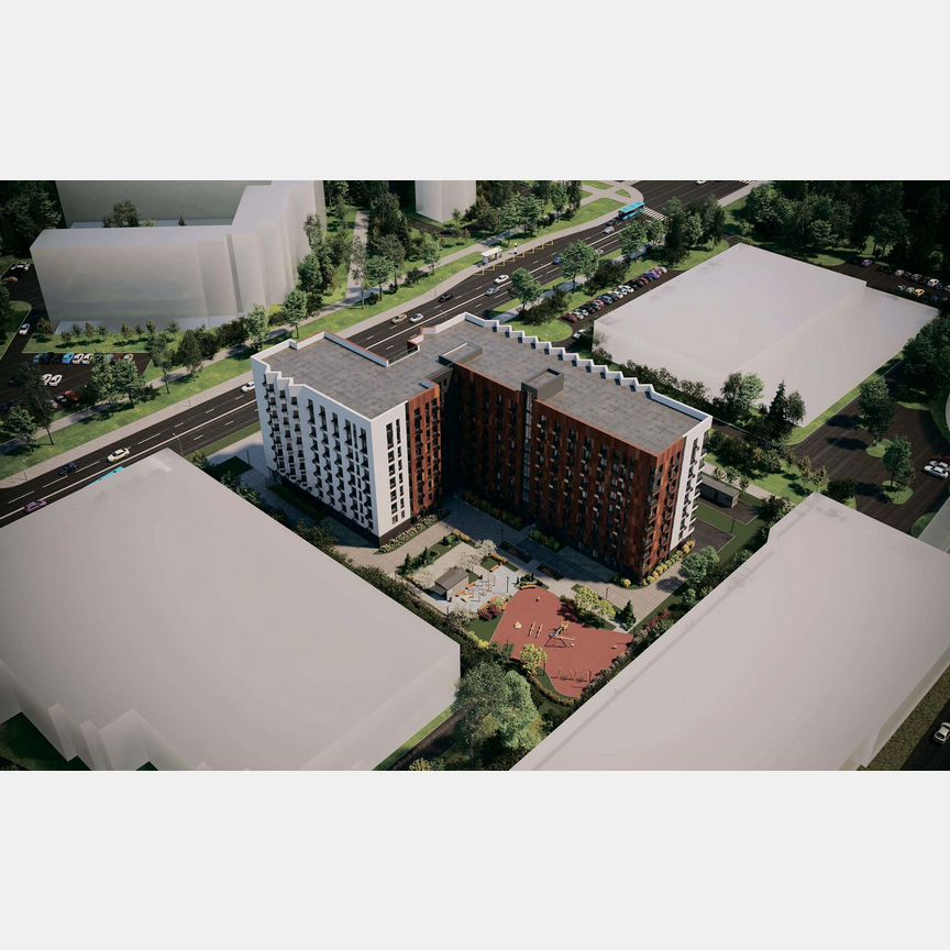 1-к. апартаменты, 45,5 м², 8/9 эт.