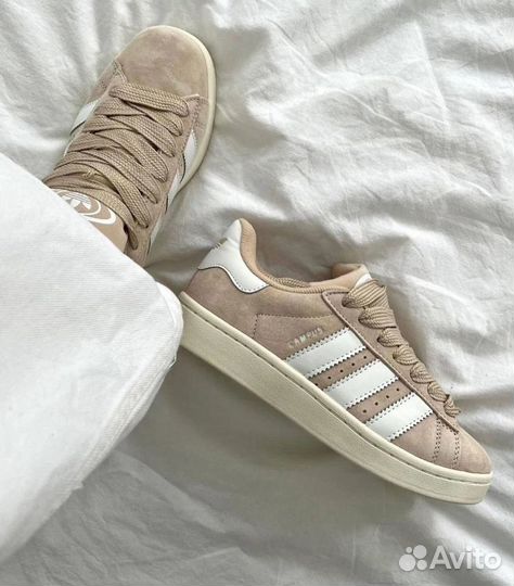 Кроссовки Adidas Campus 00s женские wonder beige