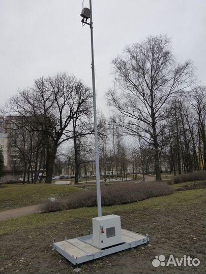 Мачта телескопическая для антенны 4 м