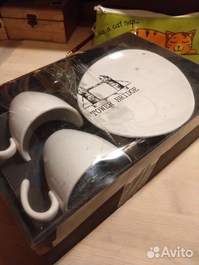 Набор чайных пар Tower Brige сервиз