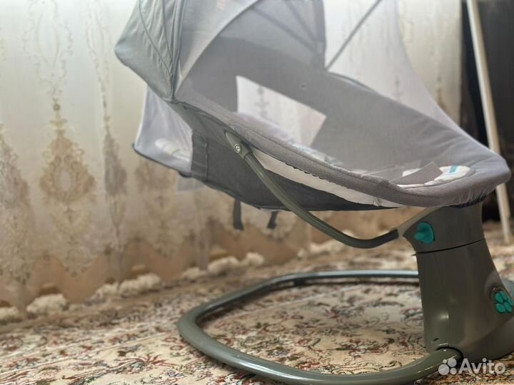 Детские электронные качели шезлонг