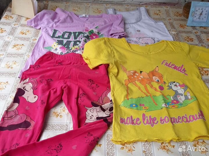 Вещи пакетом на девочку 128
