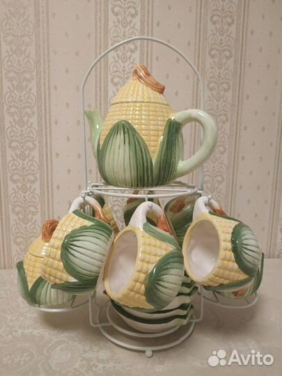 Сервиз кофейный, 16 предметов, новый