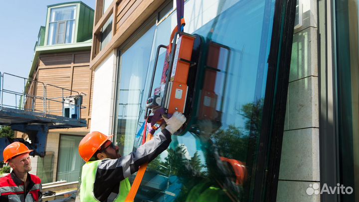 Вакуумный захват для стекла и сэндвич-панелей