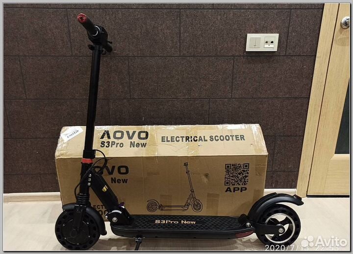 Электросамокат aovo S3 PRO NEW 2022г