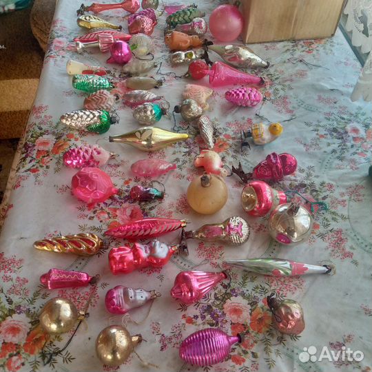Елочные игрушки СССР
