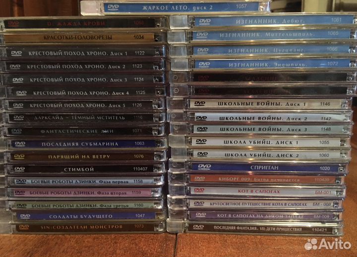 Аниме DVD лицензия mc-enterteiment