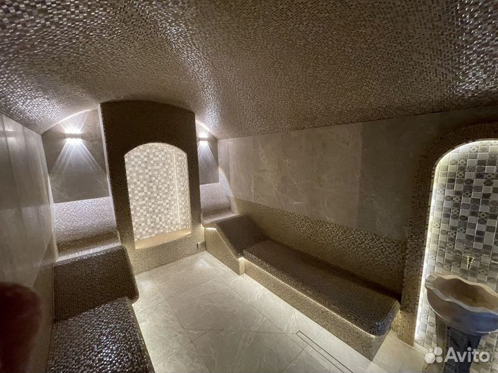 Парная с бассейном