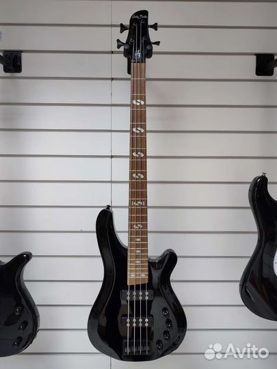 Бас гитара Harley Benton B-450 Black Progressive