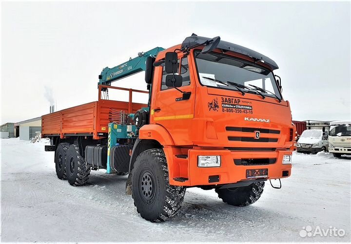 КамАЗ 43118 с КМУ, 2023