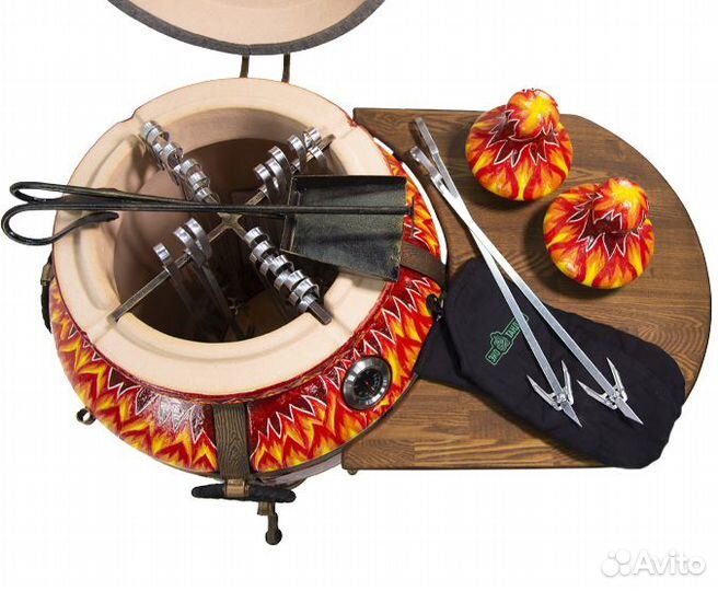 Тандыр Огненный, большой толстостенный тандыр